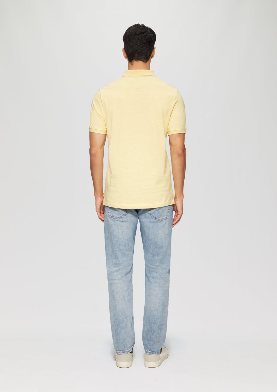 s.Oliver Poloshirt Poloshirt Kragen, Knopfleiste, kurzarm