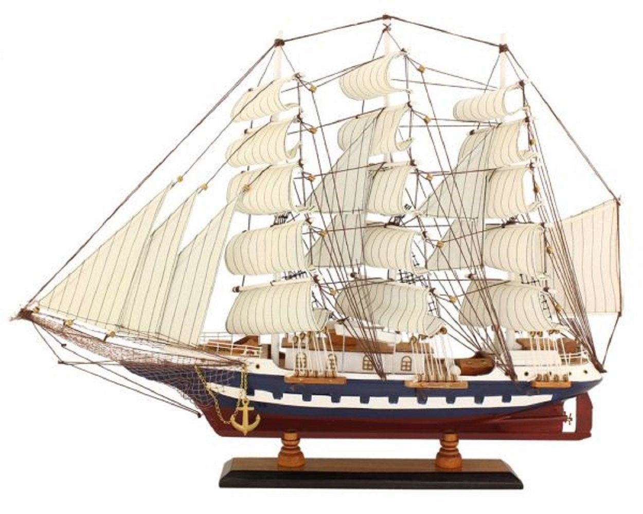 Dekoobjekt Klipper, Renn Segler, Teeclipper, Modell Segelschiff