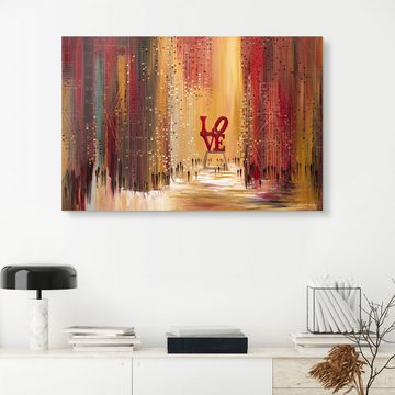 Posterlounge XXL-Wandbild Ekaterina Ermilkina, New York Love, Wohnzimmer Modern Malerei