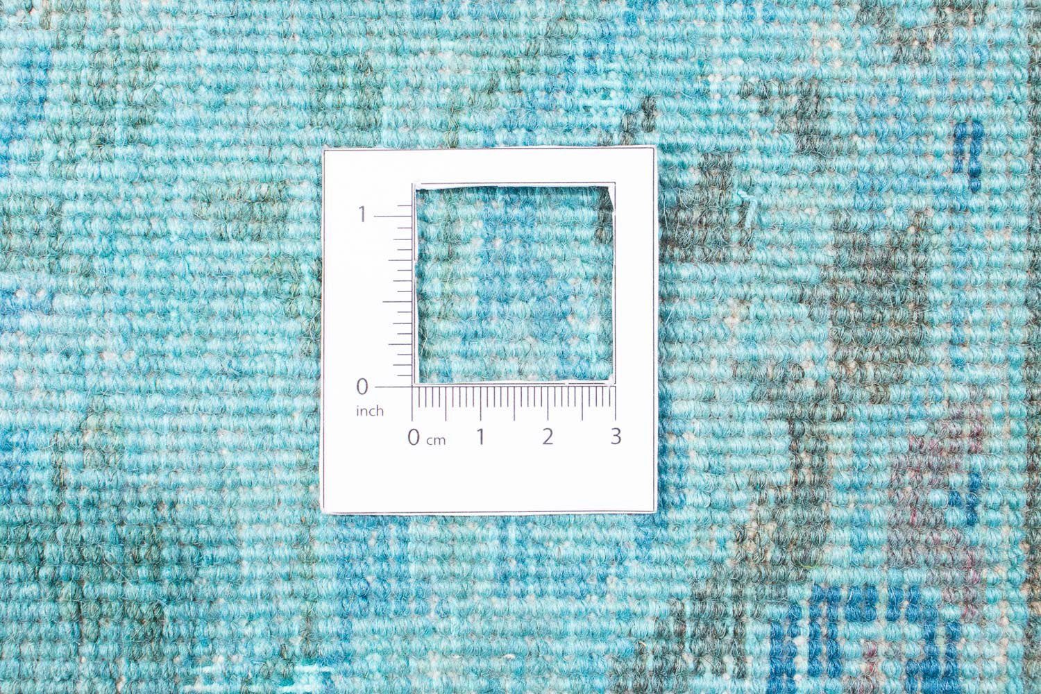 Teppich Patchwork - 299 x - 7 Zertifikat rechteckig, 238 mm, mehrfarbig, Einzelstück Wohnzimmer, mit Höhe: cm Handgeknüpft, morgenland