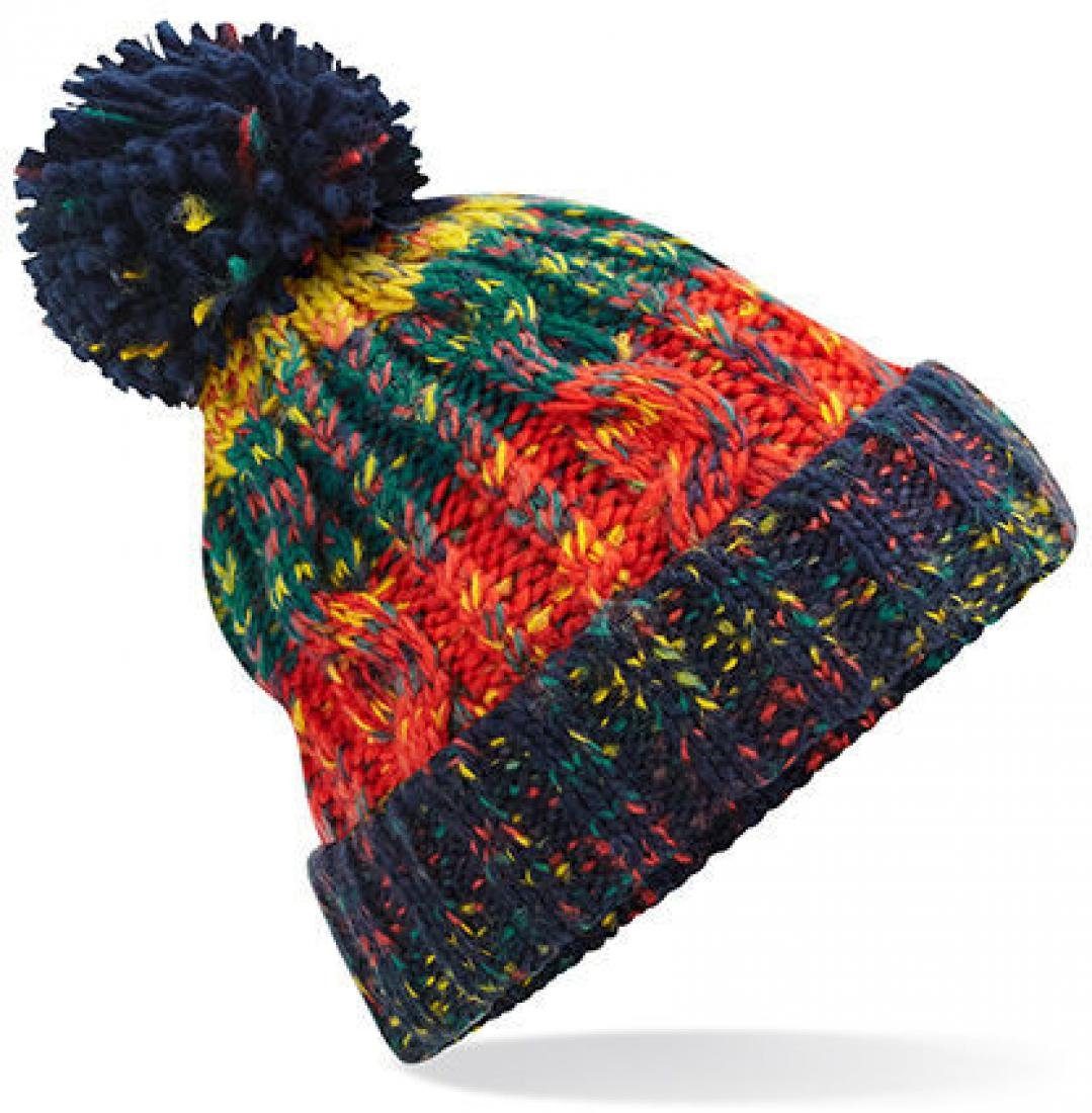 Beechfield® Bommelmütze Corkscrew Pom Pom Beanie günstig online kaufen