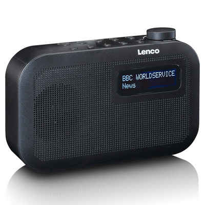 Lenco »PDR-016BK - DAB+ Taschenradio« Digitalradio (DAB) (Digitalradio (DAB)