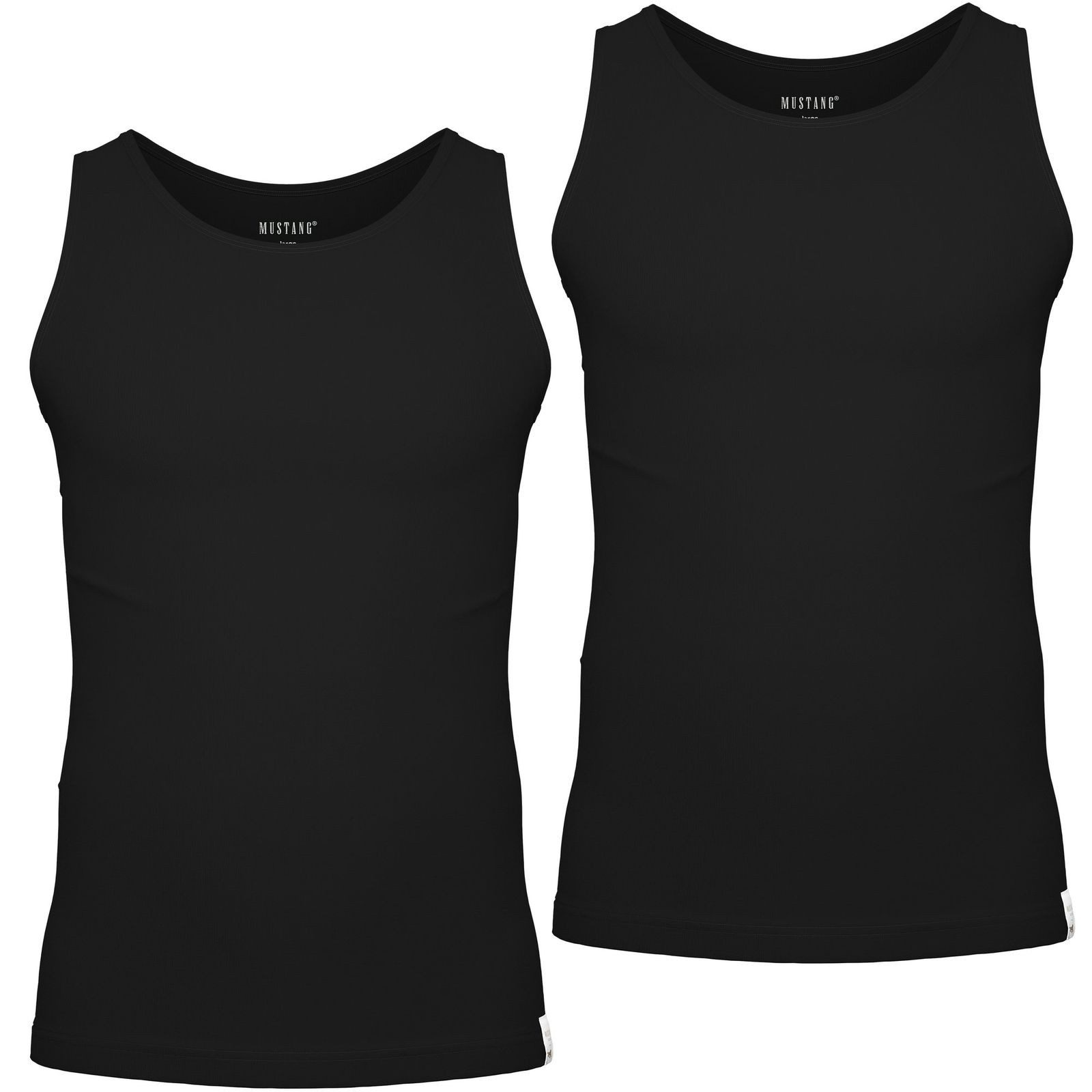 MUSTANG Unterhemd Worker Rib Unterhemd Achselshirt günstig online kaufen