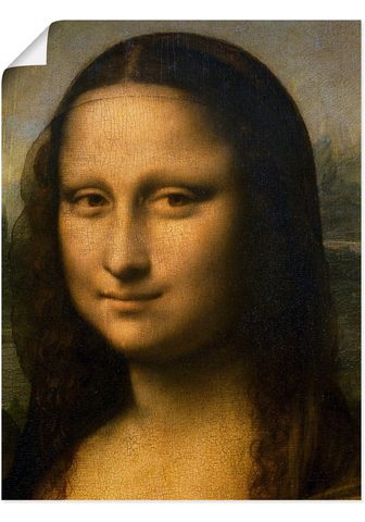 Artland Paveikslas »Mona Lisa. Detail Kopf. 15...