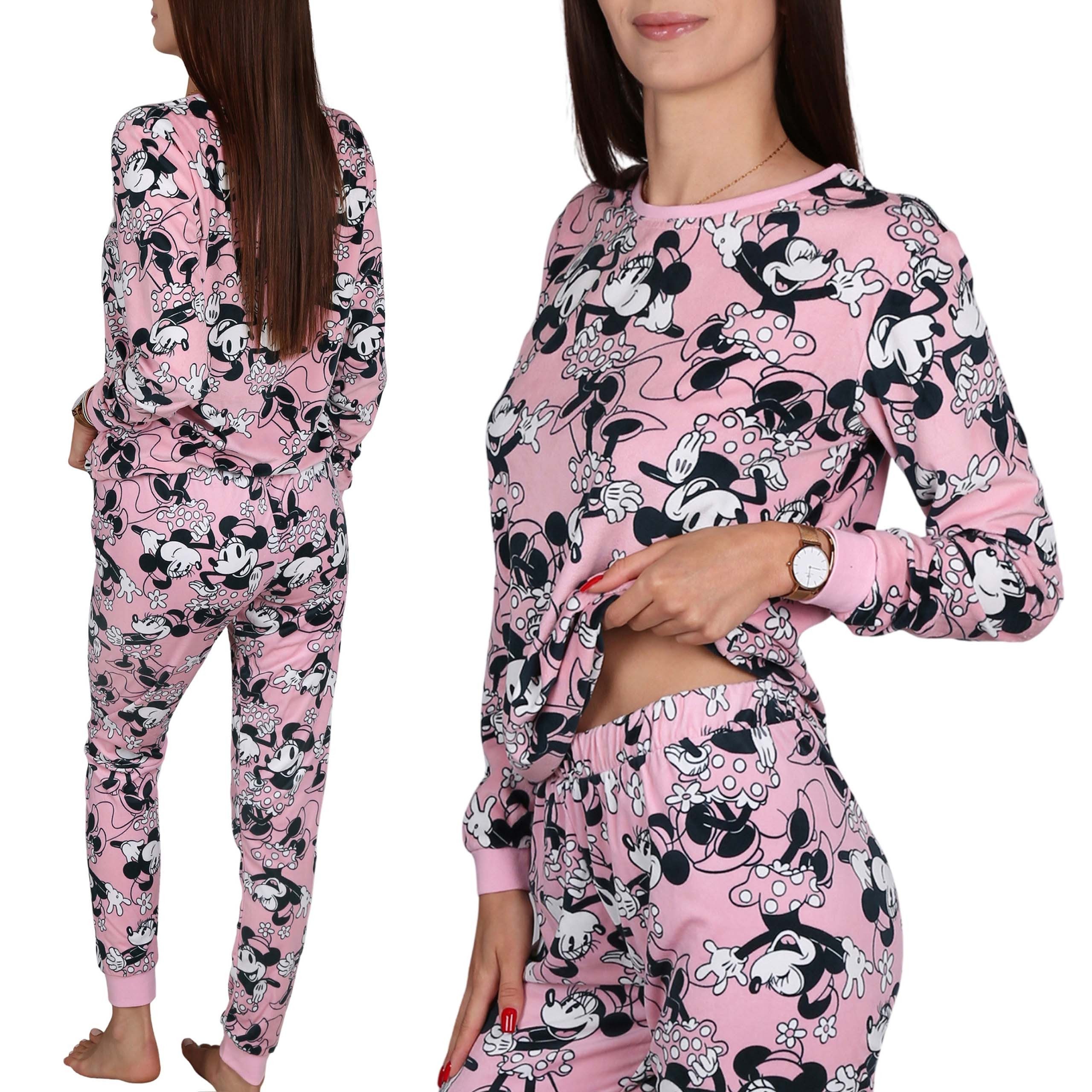 Sarcia.eu Pyjama DISNEY Minnie Mouse, Damen-Pyjama zweiteilig aus Velours, günstig online kaufen