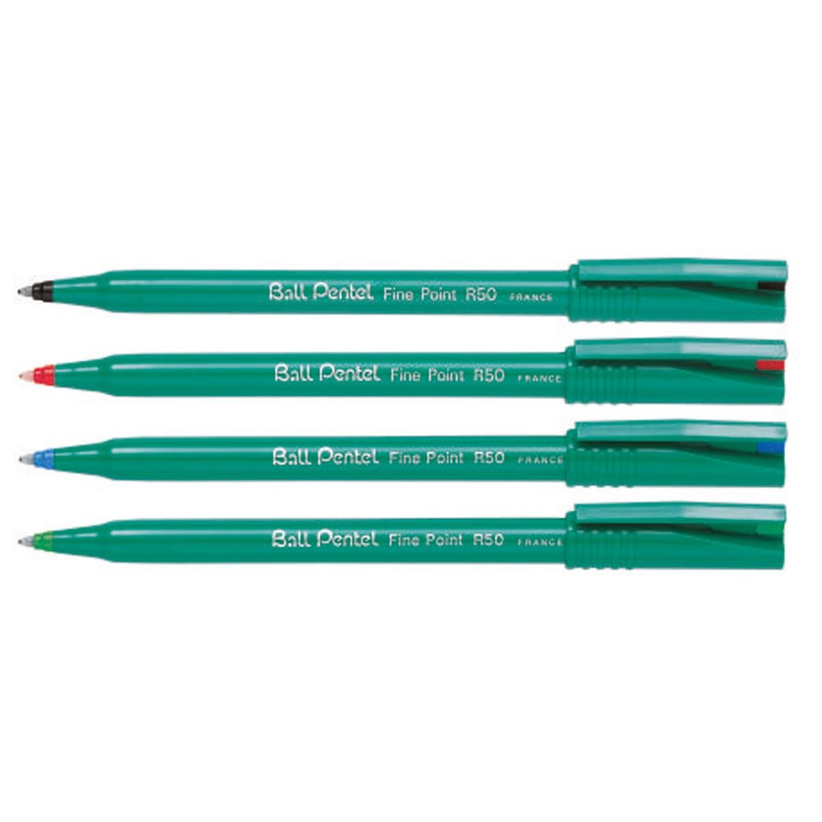 PENTEL Tintenroller Tintenroller Ball 04mm Kappenmodell blau