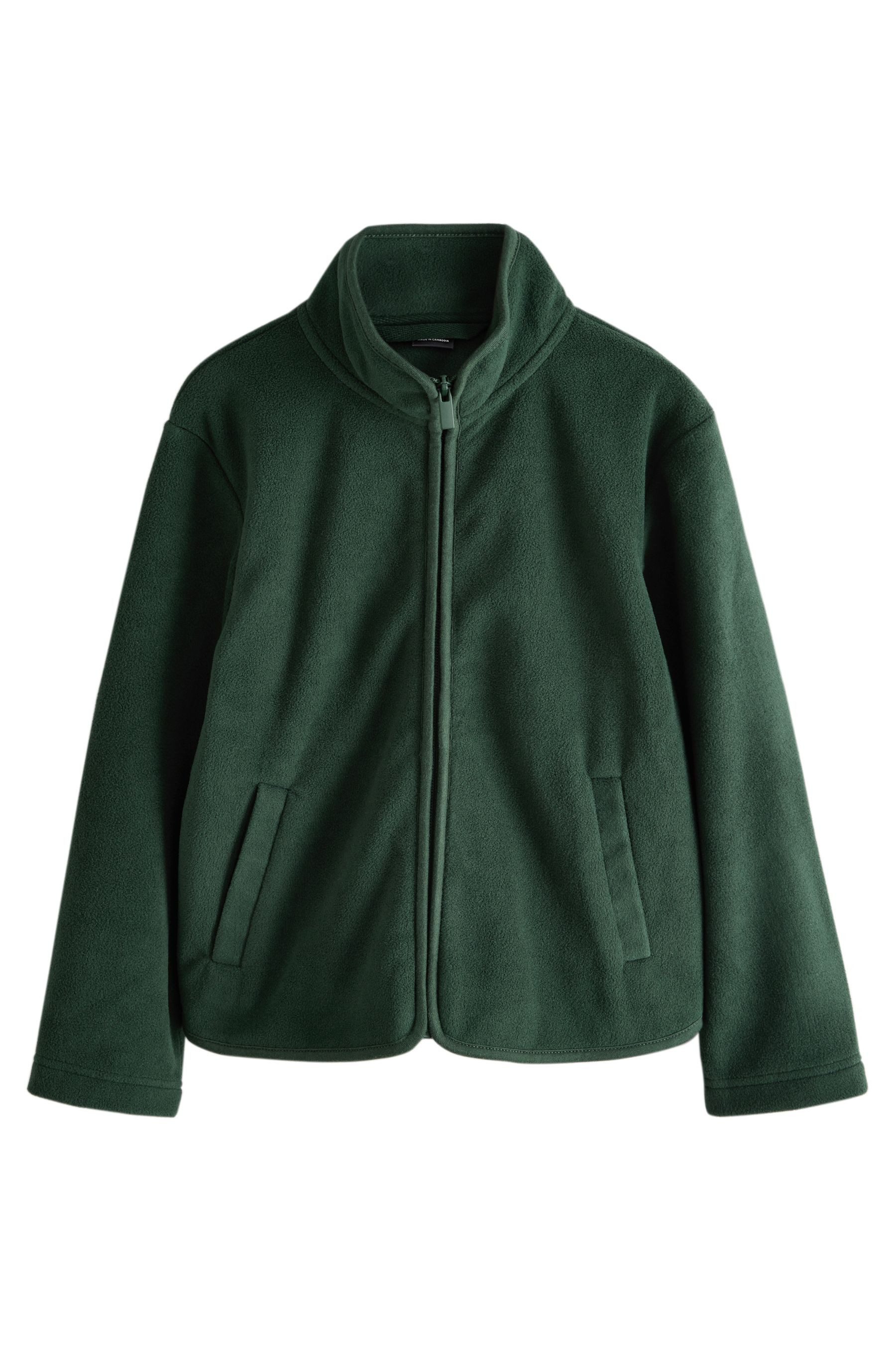 Next Fleecejacke Fleecejacke mit Reißverschluss und Taschen (1-St)