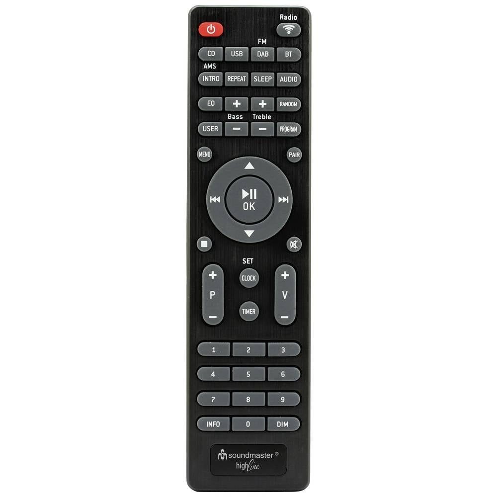 Soundmaster ® Soundstarkes Internet-Musikcenter 10747 CD-Player (Internetradio, DAB+, WLAN, USB, Inkl. Lautsprechern) – Bild 4 von 4