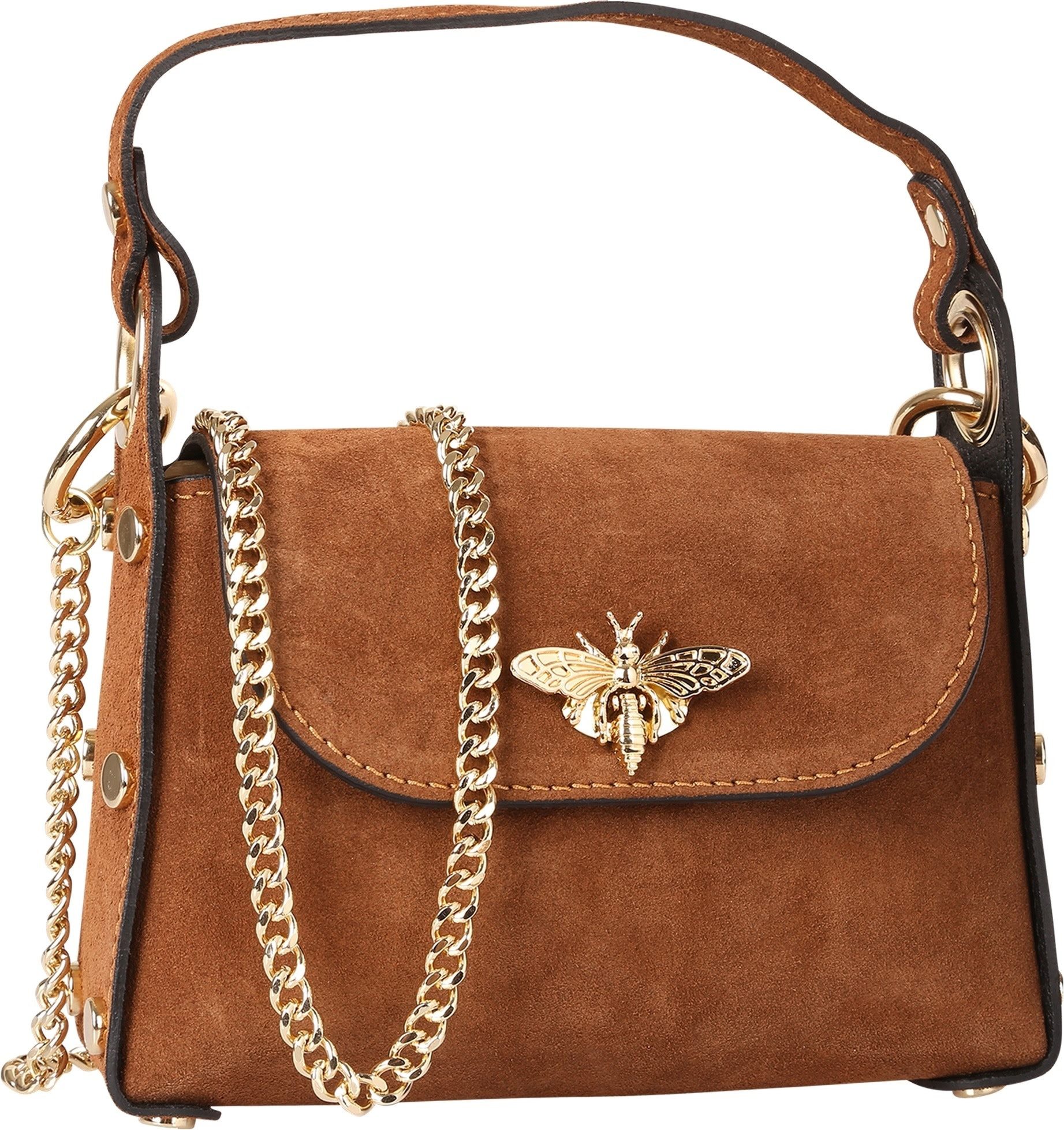 Umhängetasche Toscanto Tasche tan, braun Umhängetasche