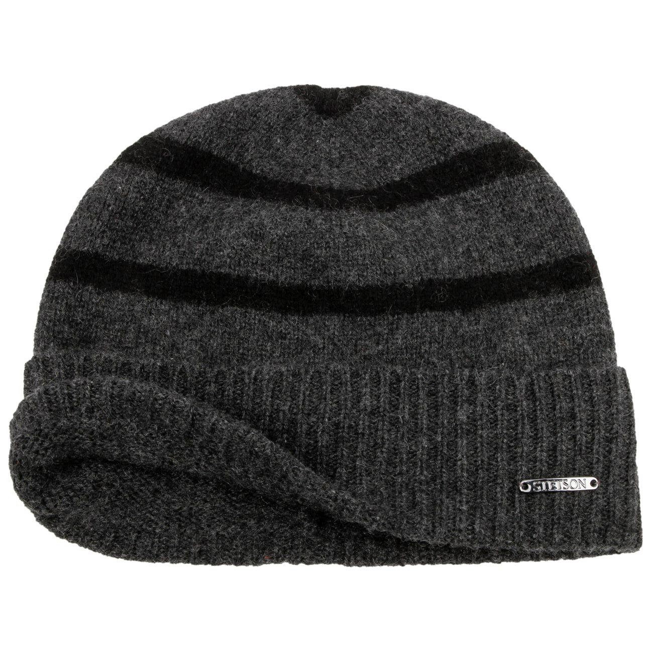 Stetson Beanie (1-St) Umschlagmütze mit Umschlag
