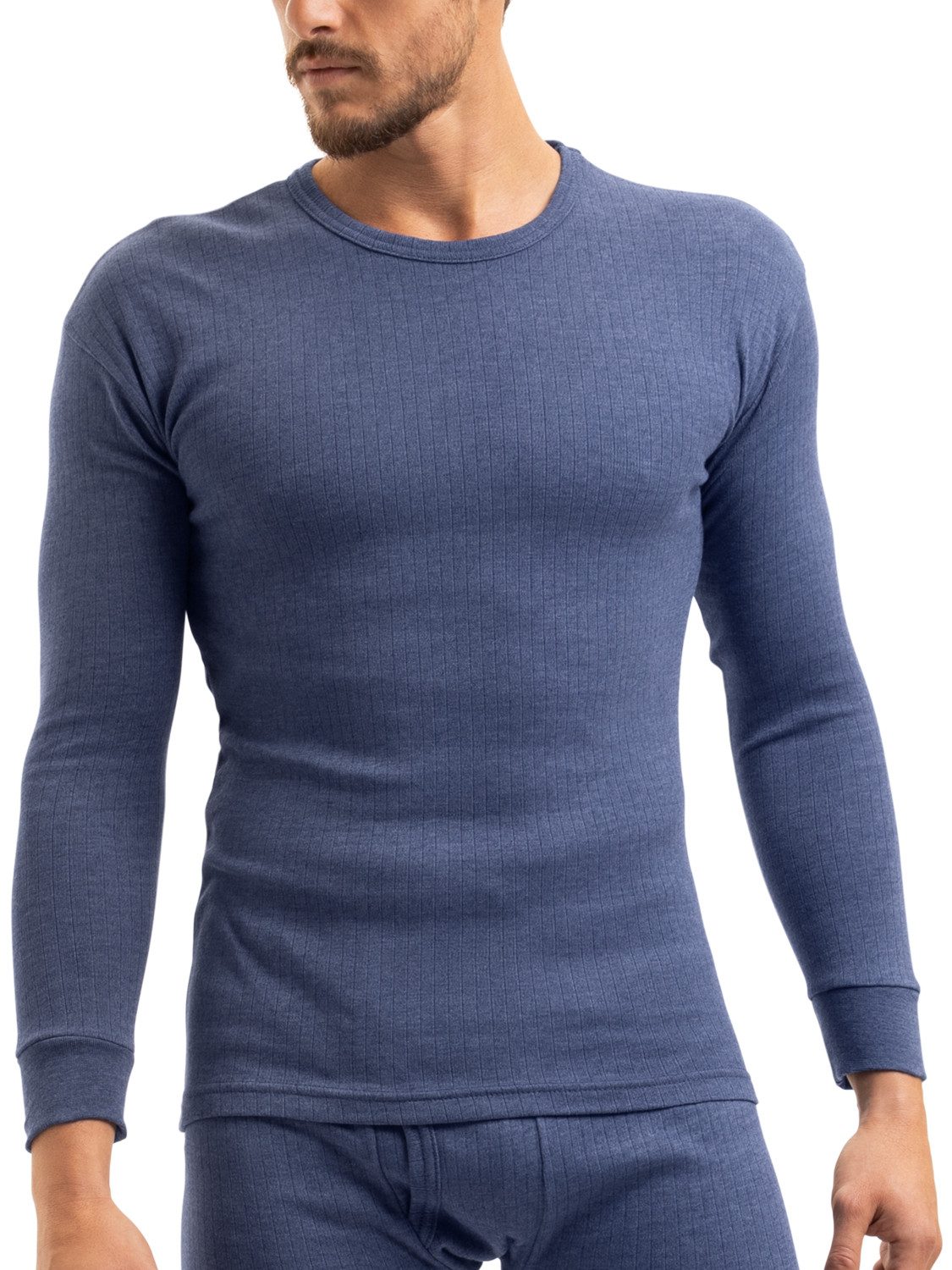 Funktionshemd Herren Ski- / Thermounterhemd - Thermo Unterwäsche Hemd langarm