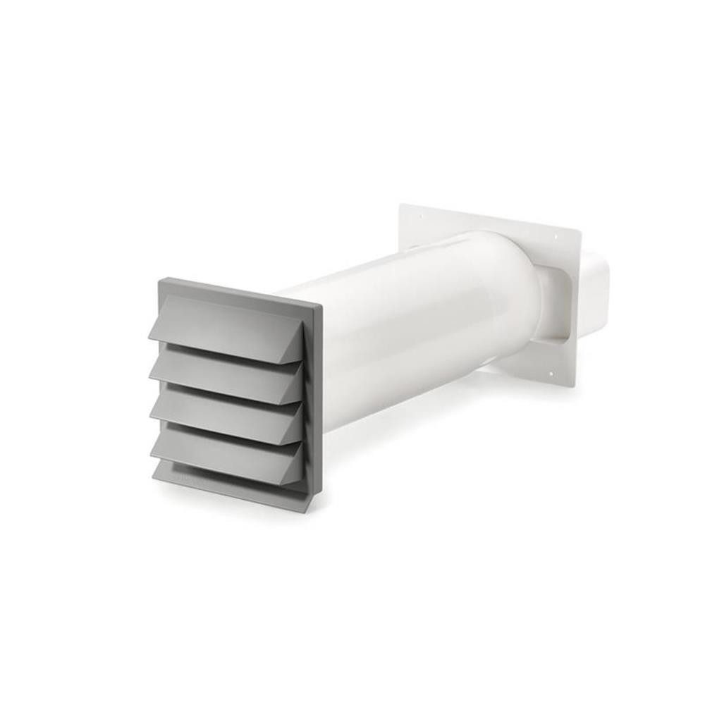 Naber Abluft-Set COMPAIR System Ø 150 K-Klima-R flow 150 Mauerkasten, innen Rechteck-An