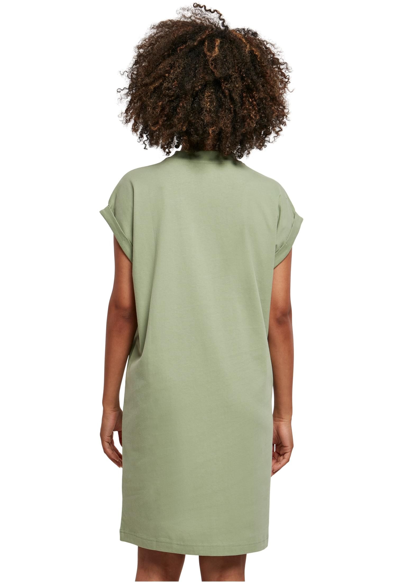 urbandreamz Jerseykleid Damen Kleid überschnittene Schultern Jersey Turn Up günstig online kaufen