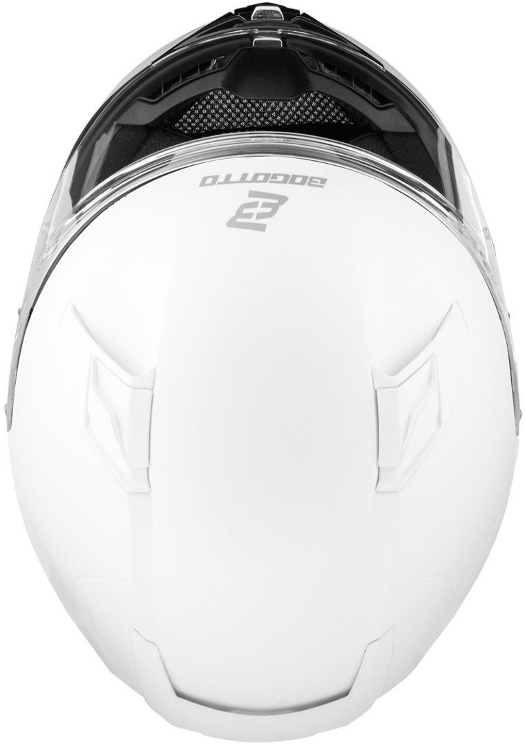 Bogotto Motorradhelm FF110 Helm, reflektierende, Pinlock, Schnellwechselvisier, Ratschenverschluss