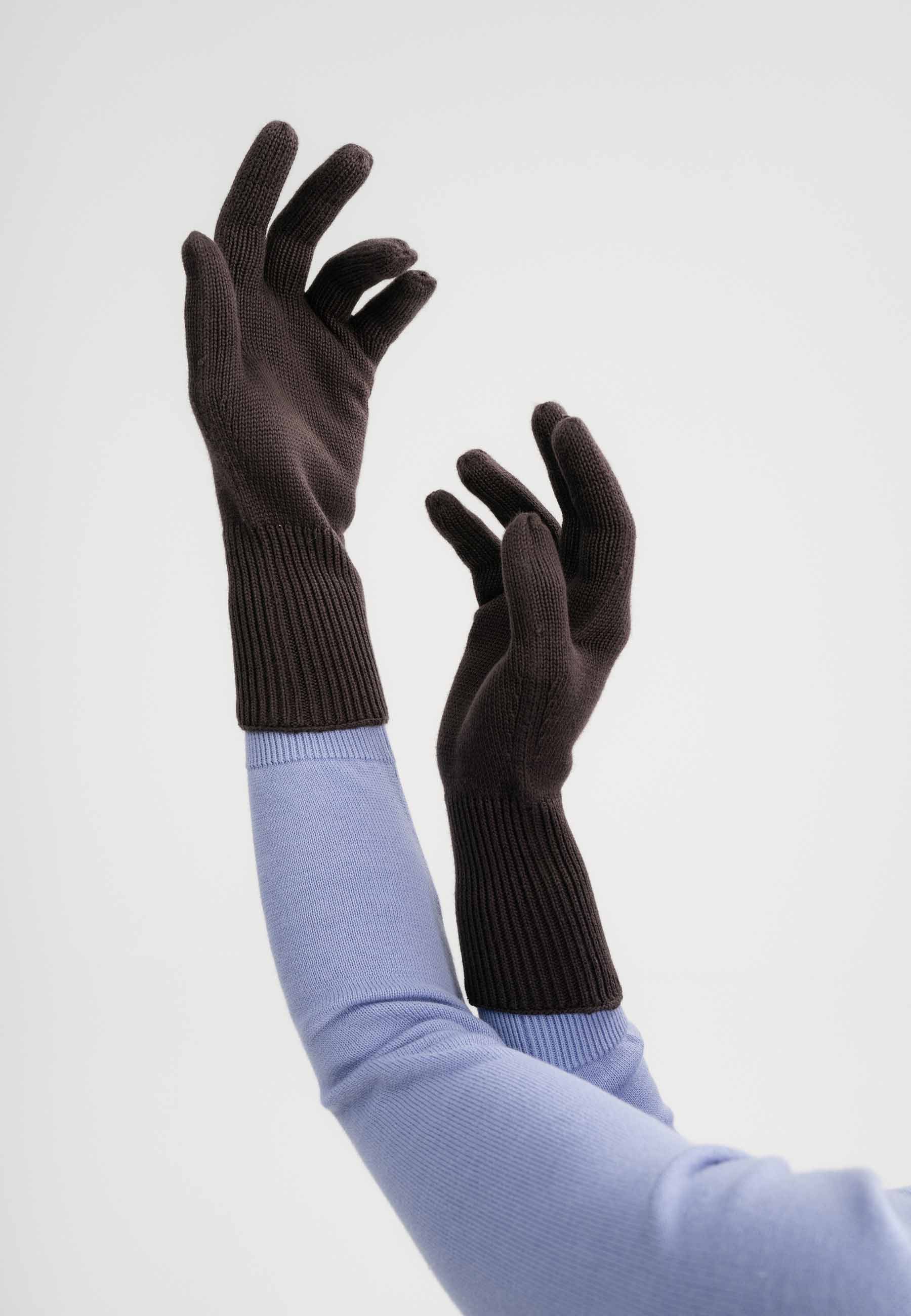 MELA Baumwollhandschuhe Unisex Strick Handschuhe RISHI