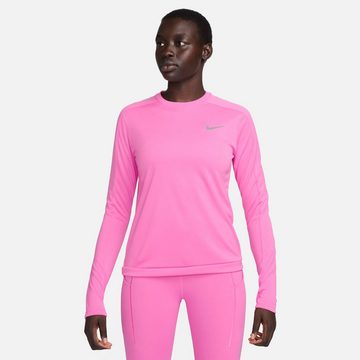 Nike Laufshirt Damen Laufshirt DRI-FIT PACER CREW Langarm (1-tlg)