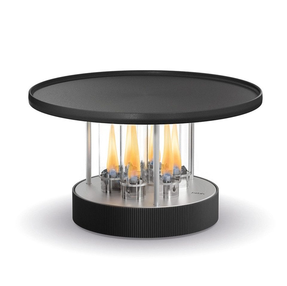 höfats Tischgrill CIRCLE 35 Tischgrill, Indoor&Outdoor Bioethanol Planchagrill, flexible Temperaturkontrolle