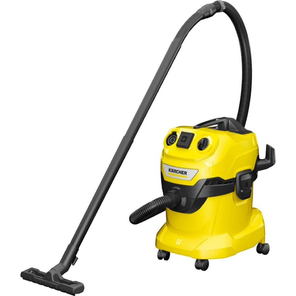 KÄRCHER Nass-Trocken-Sauger WD 4 P V-20/5/22 - Nass-/Trockensauger - gelb/schwarz, 1000 W