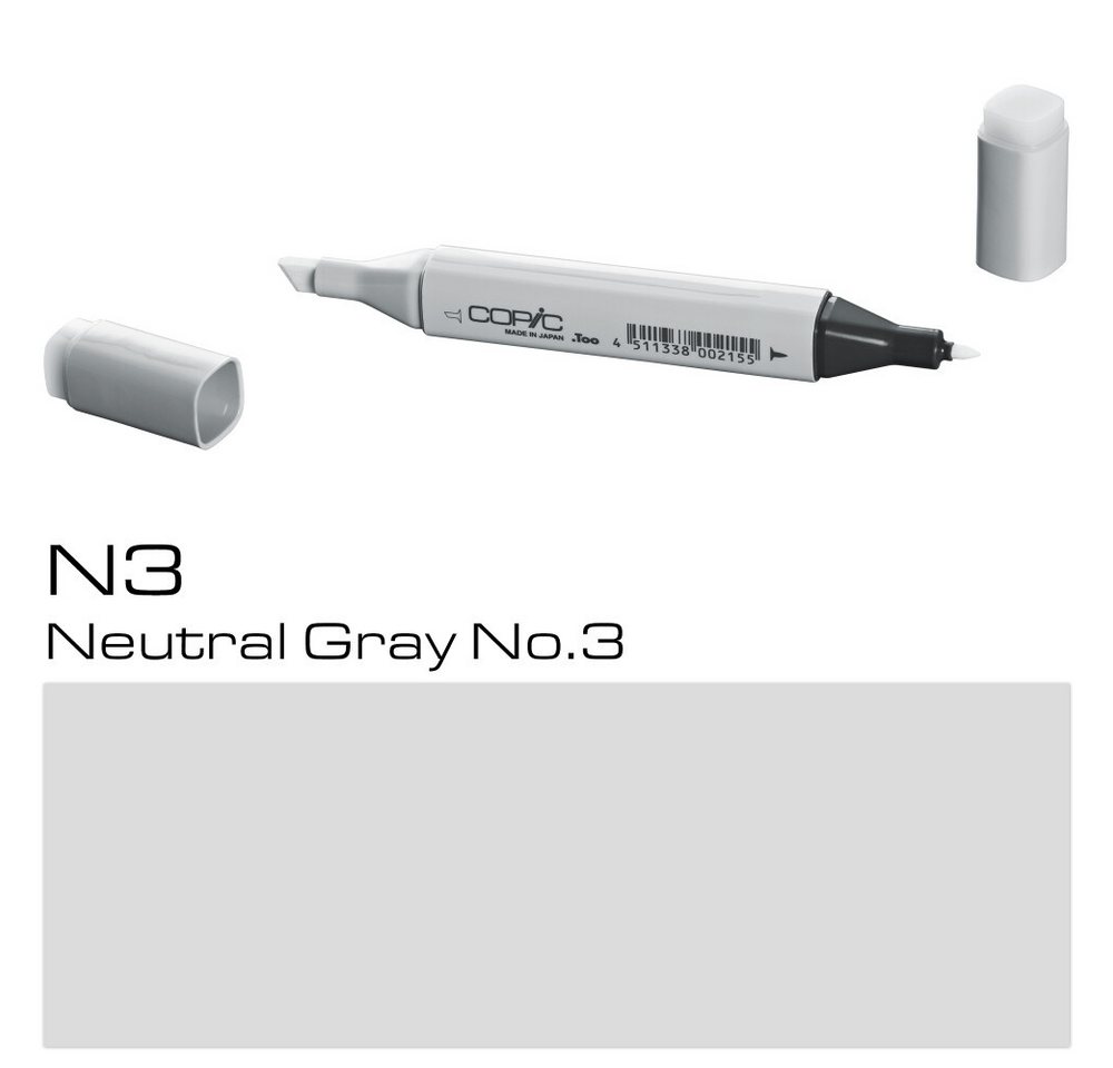 Thumbnail - COPIC Marker Typ N - 3: Layoutmarker in 213 Farben, (1-tlg)