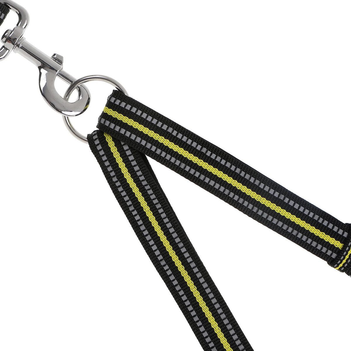 DOOG Führleine Koppel Bolt schwarz/gelb