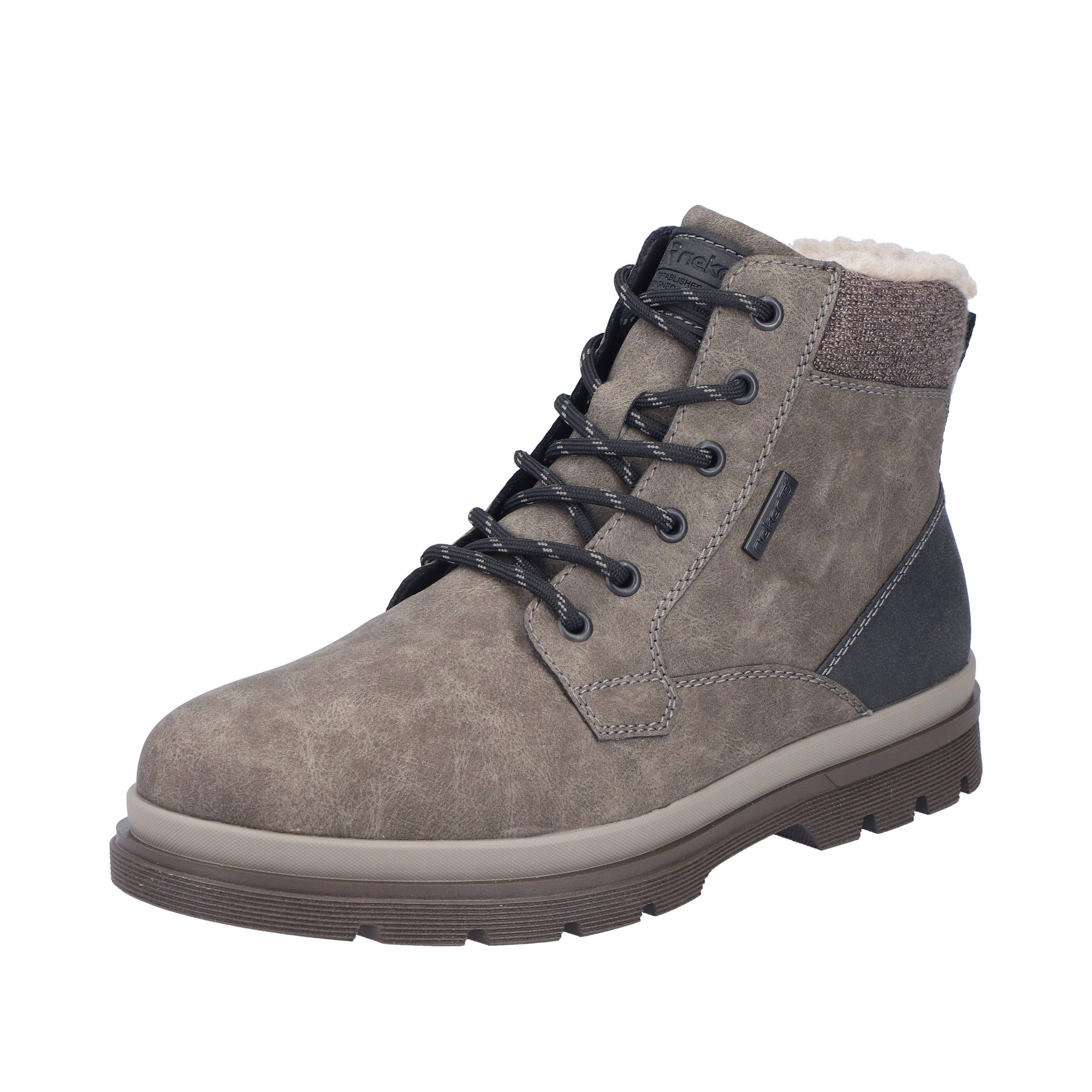 Rieker Winterstiefelette Winterboots, Schnürboots mit Innenreißverschluss und RiekerTex