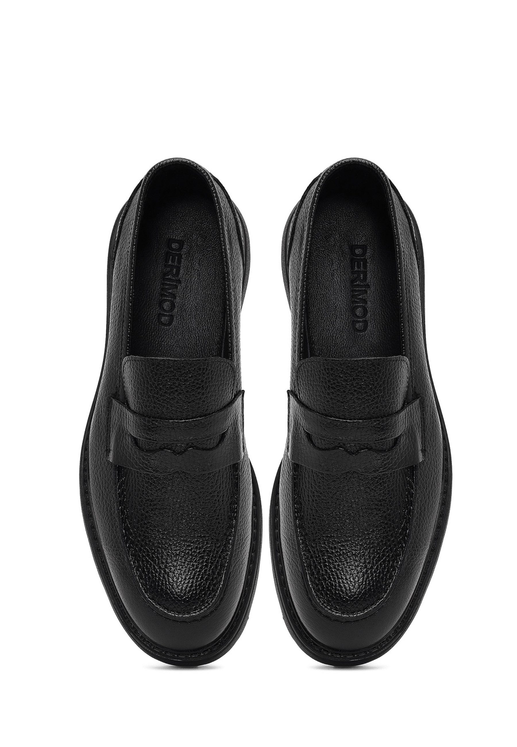 Derimod Freizeit-Loafer aus Leder Loafer Schnürsenkel, Lederfutter, EVA Sohle