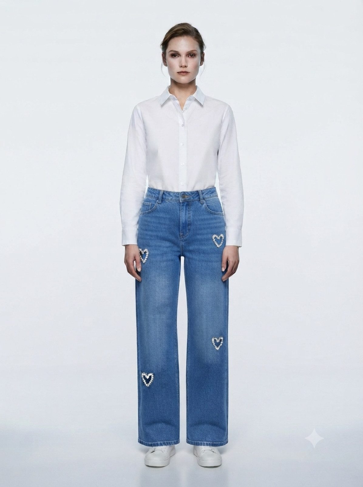 PfauGermany Relax-fit-Jeans Unique Embroidery Designs