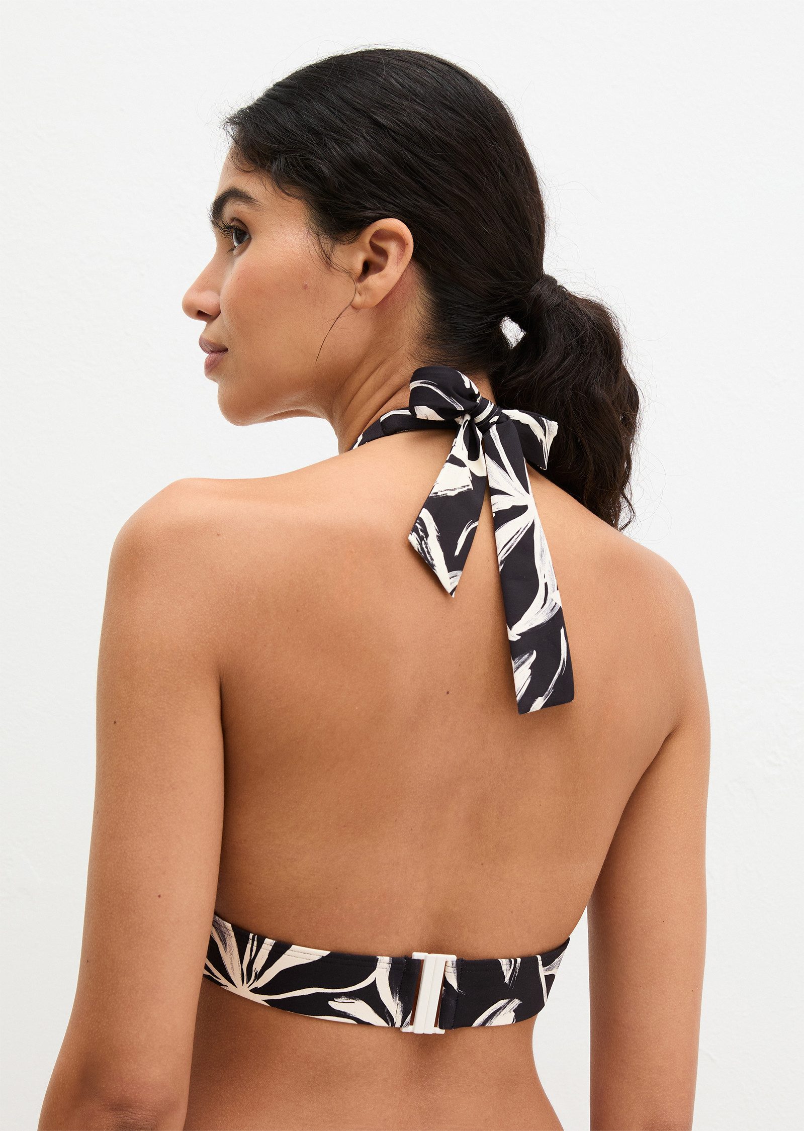 Marc O'Polo Bandeau-Bikini-Top Abstract Floral AOP