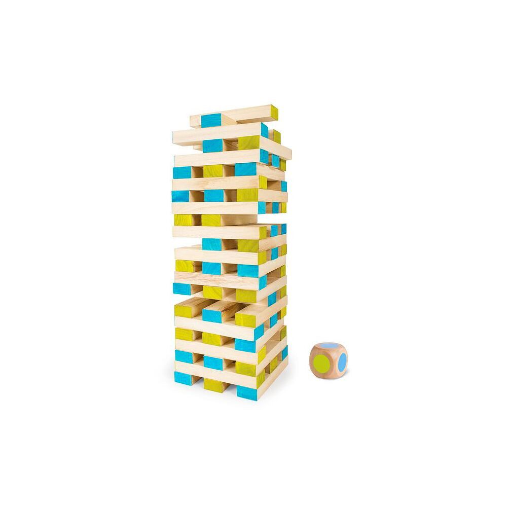 Spielesammlung Geschicklichkeitsspiel Riesen-Wackelturm