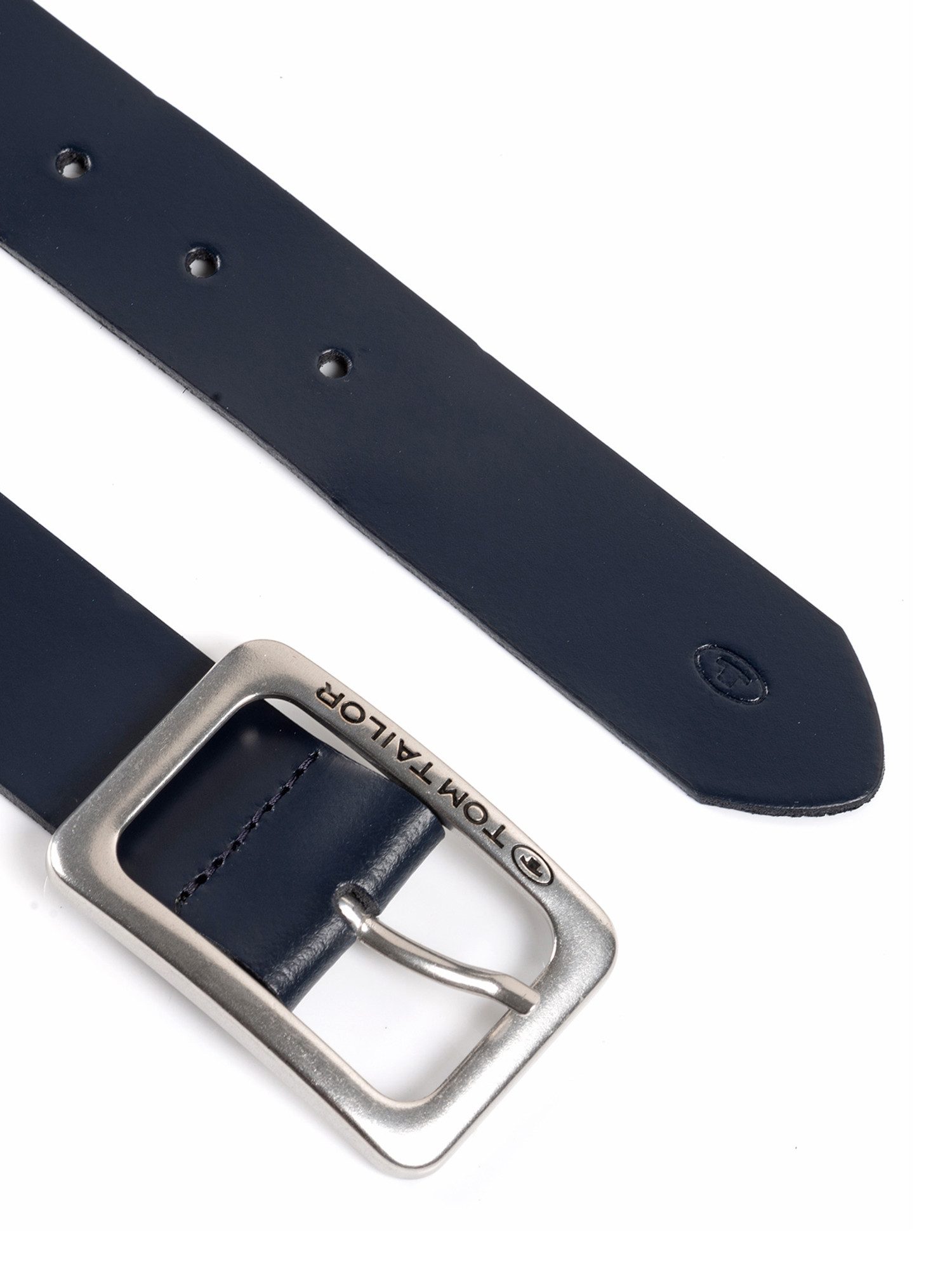 TOM TAILOR Ledergürtel TTEVE 4 cm breiter Damen Ledergürtel, kalssiches Must-Have