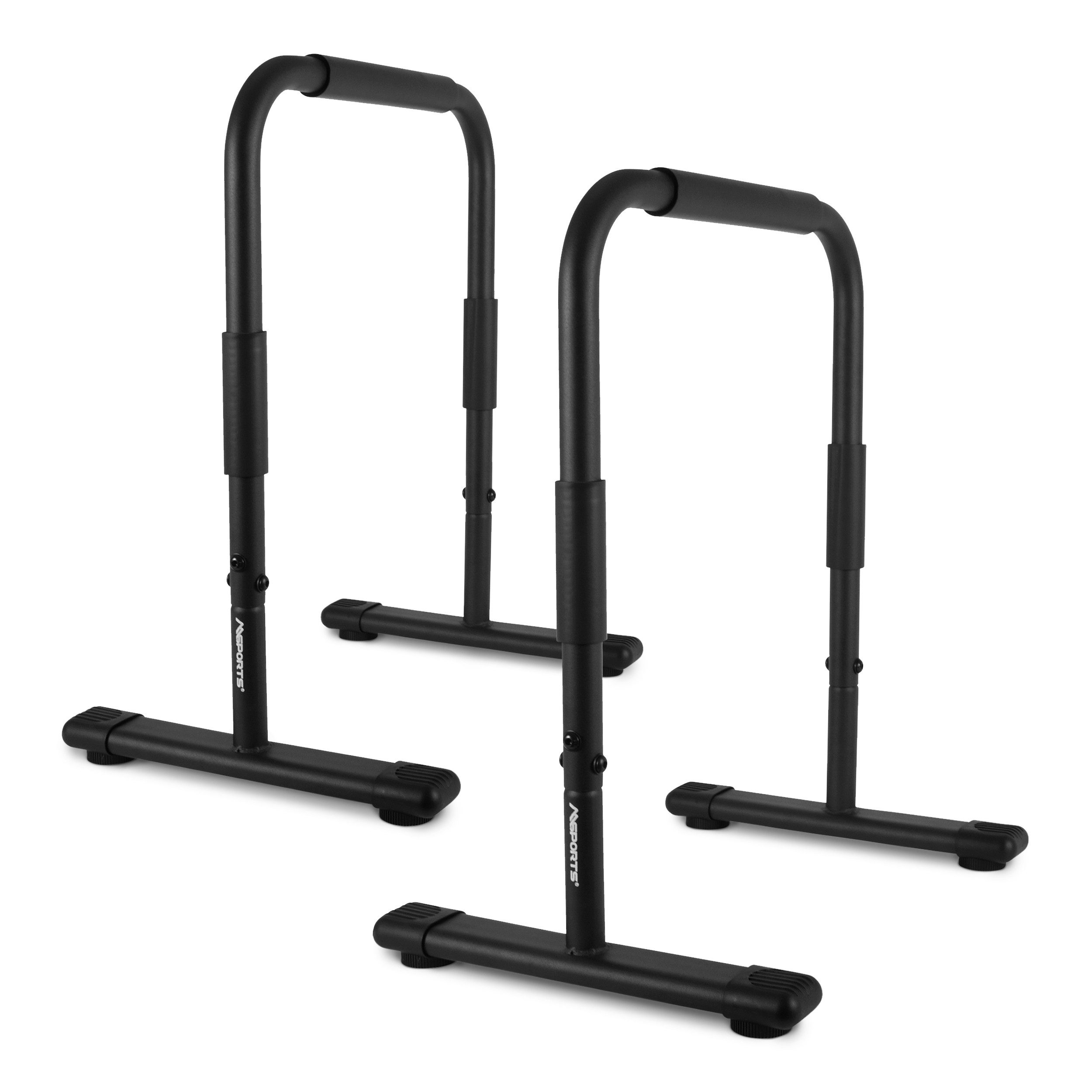 Liegestützgriffe Dip Barren Fitness Parallettes (Paar) 80x65 cm