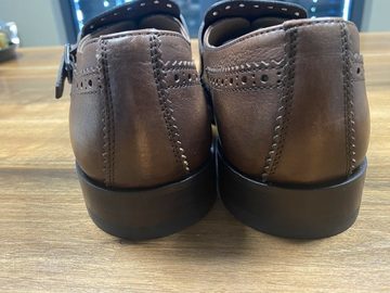 BRUNELLO CUCINELLI Brunello Cucinelli Double Monk Pattern Shoes Schuhe Brogues Monk-strap Sneaker