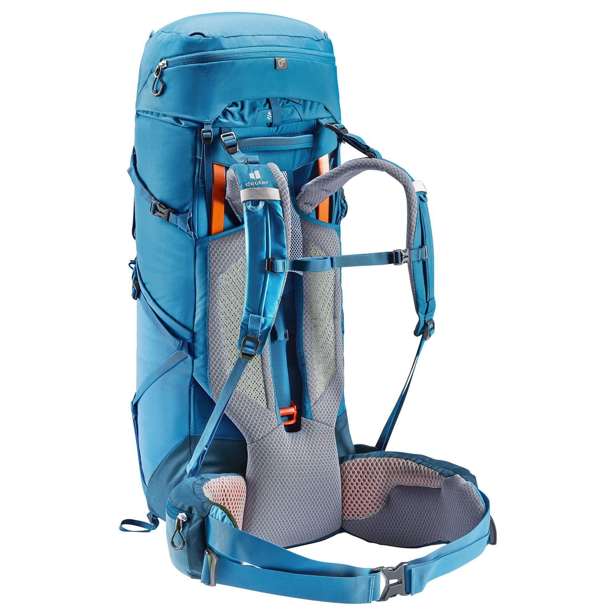 cm 74 Aircontact Reiserucksack - deuter Core reef-ink Trekkingrucksack 40+10