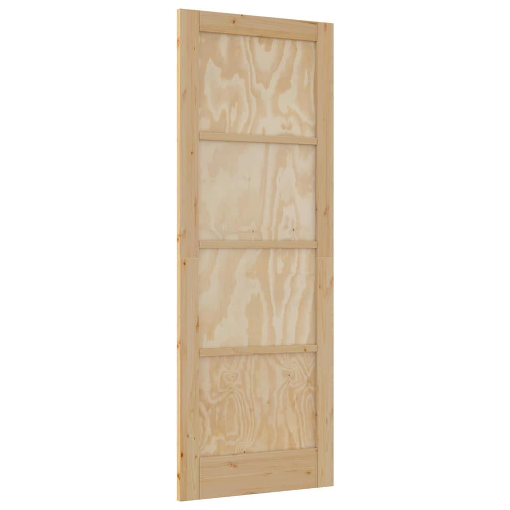 vidaXL Haustür Innentür ORKDAL Braun 78 x 211 cm Sperrholz (1-St)