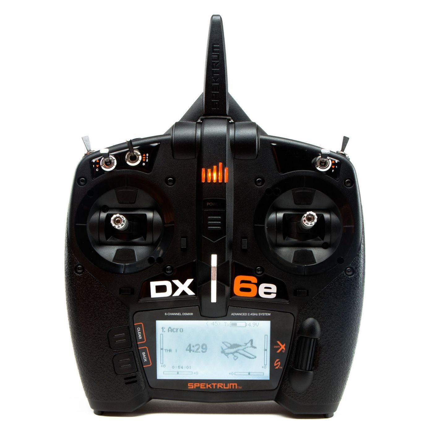Spektrum Spektrum RC Fernsteuerung DX6e 6 Kanal Sender DSMX RC-Fernsteuerung