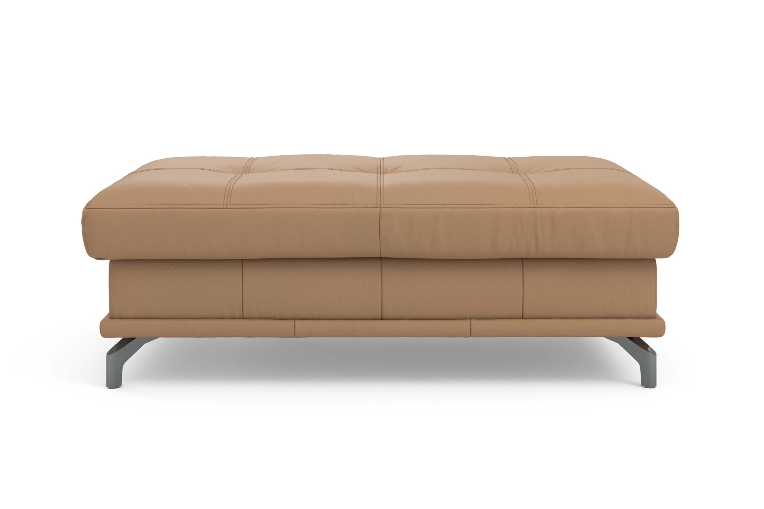 OTTO home Polsterhocker Costello, B: 133 cm, individuell zu kombinieren, Federkern