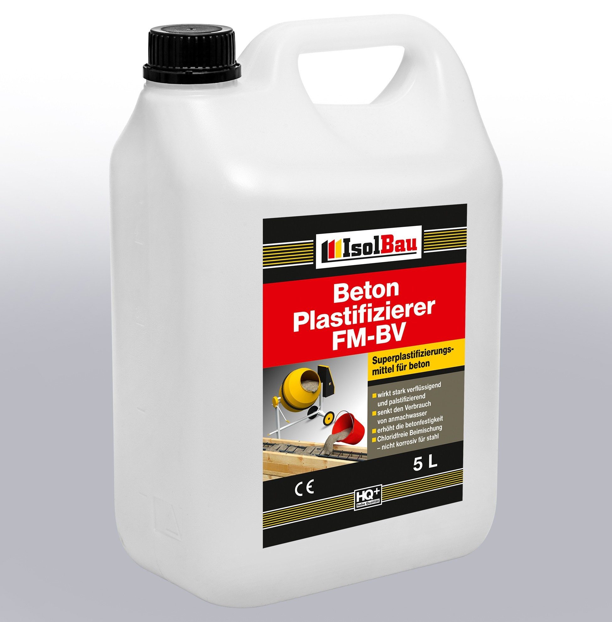 None Verblendsteine 20L Beton-Zusatzmittel Plastifizierer Fliessmittel Verflüssiger, Betonverflüssiger Fliessmittel als Zusatzmittel für Estrich, Mörtel
