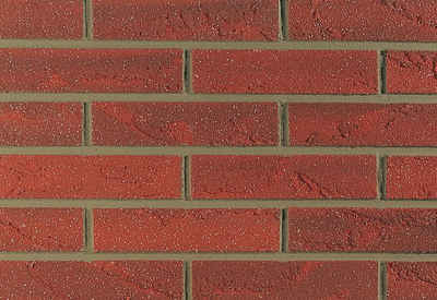 Elabrick Verblender »Colorado«, BxL: 24x7,1 cm, rot, für Außen- und Innenbereich, 1 m²