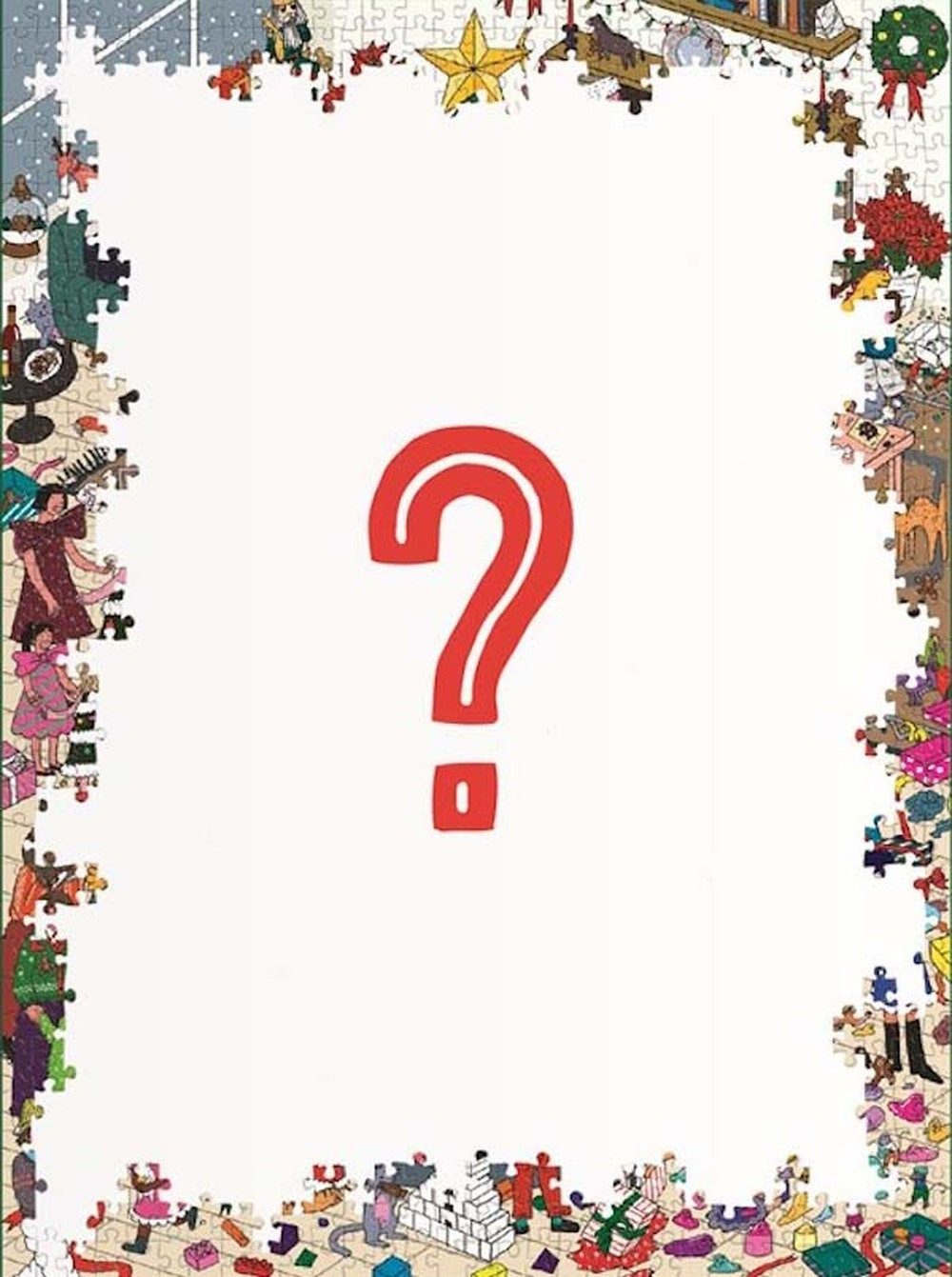 Chronicle Books Puzzle Überraschungsmotiv - Weihnachtsvorbereitungen, Puzzleteile