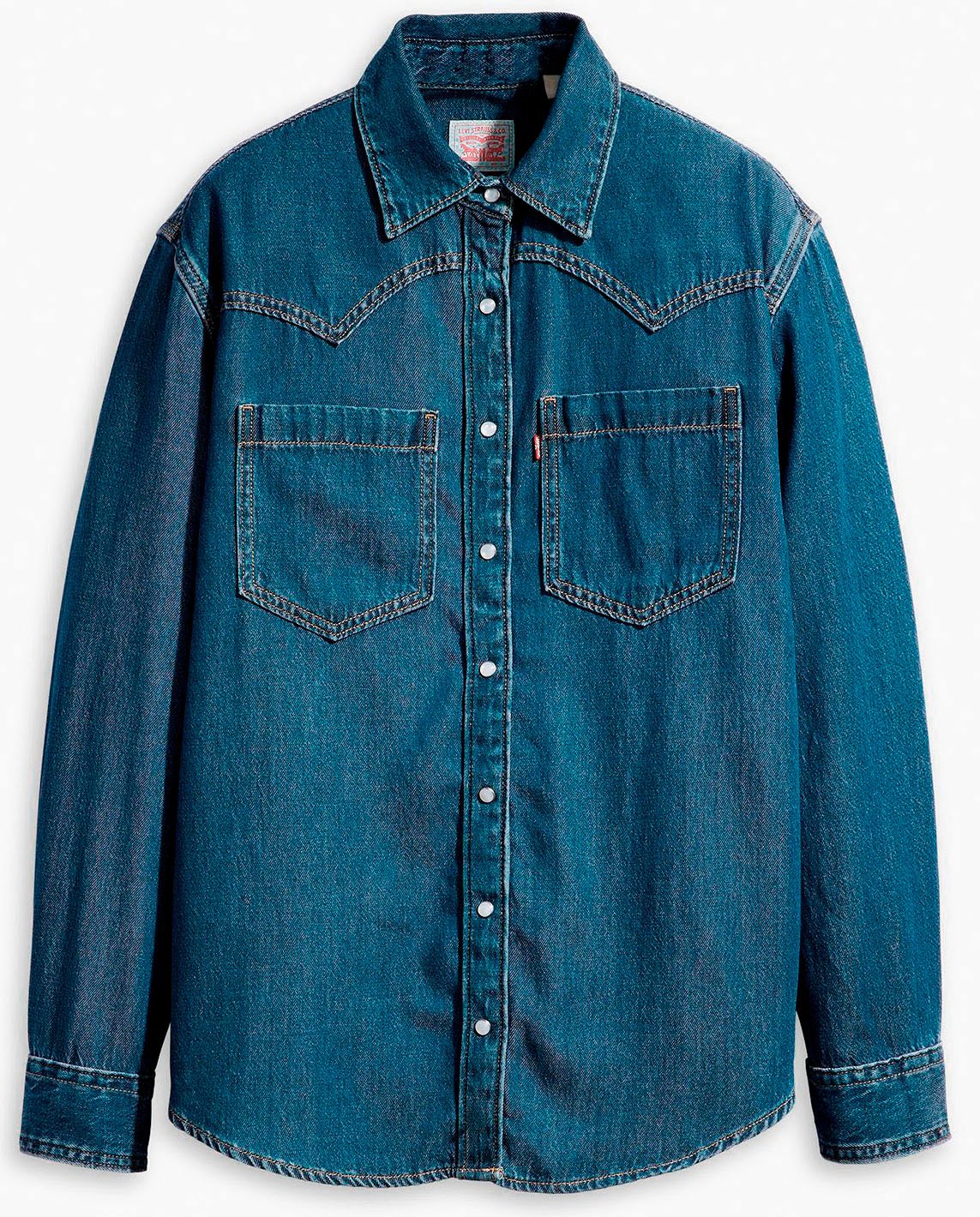 Jeansbluse TEODORA WESTERN SHIRT