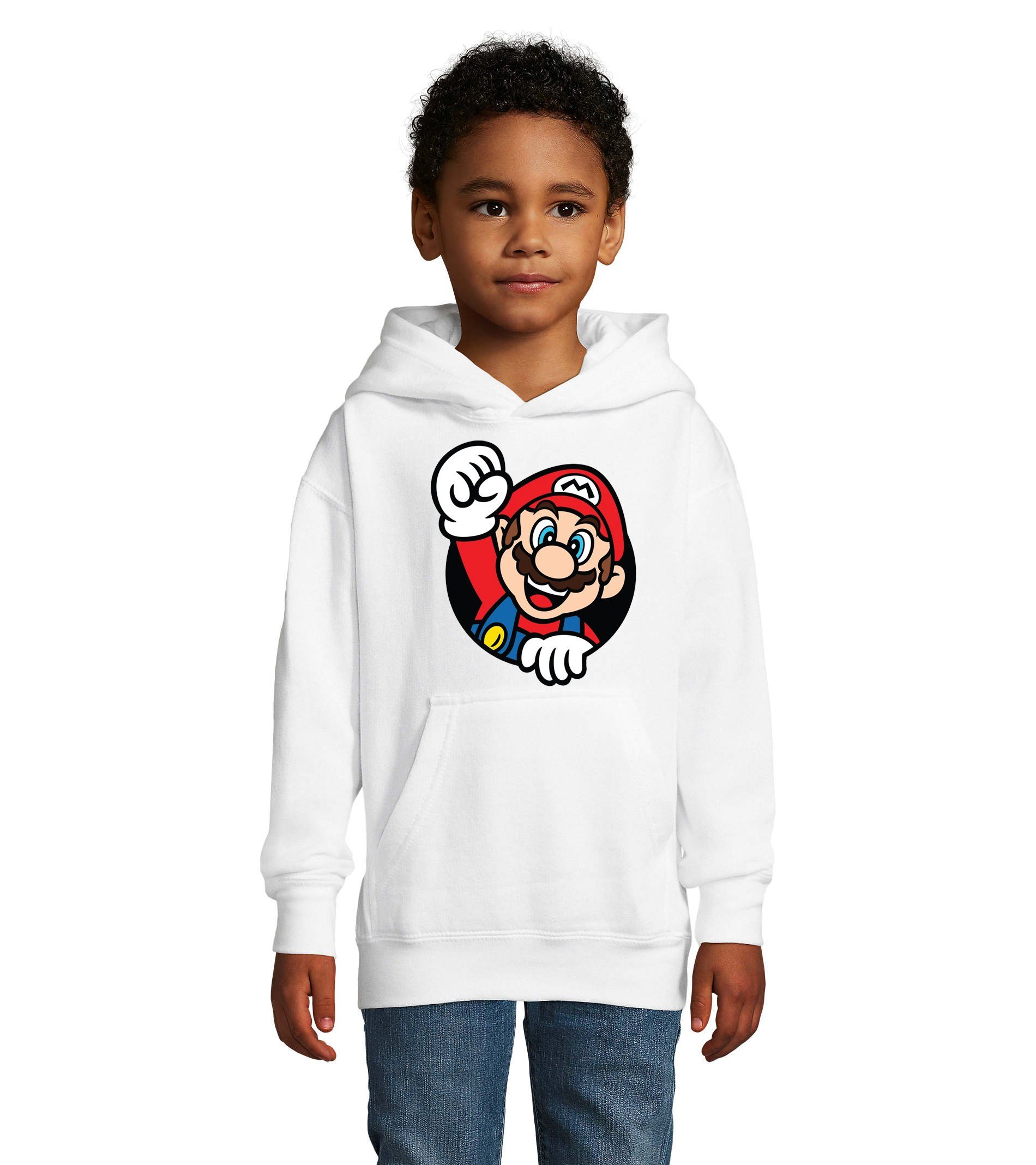 Hoodie Kinder Super Mario Faust Konsole Gaming Spiel Retro
