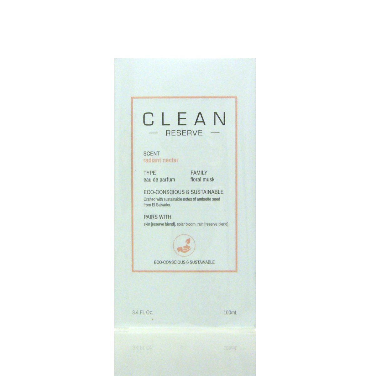 Parfum ml CLEAN Radiant de Parfum Eau 100 Eau Reserve Nectar Clean de