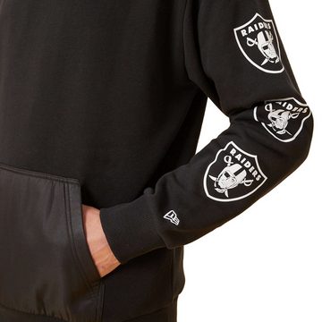 New Era Hoodie NFL Las Vegas Raiders Distressed Sleeve Print