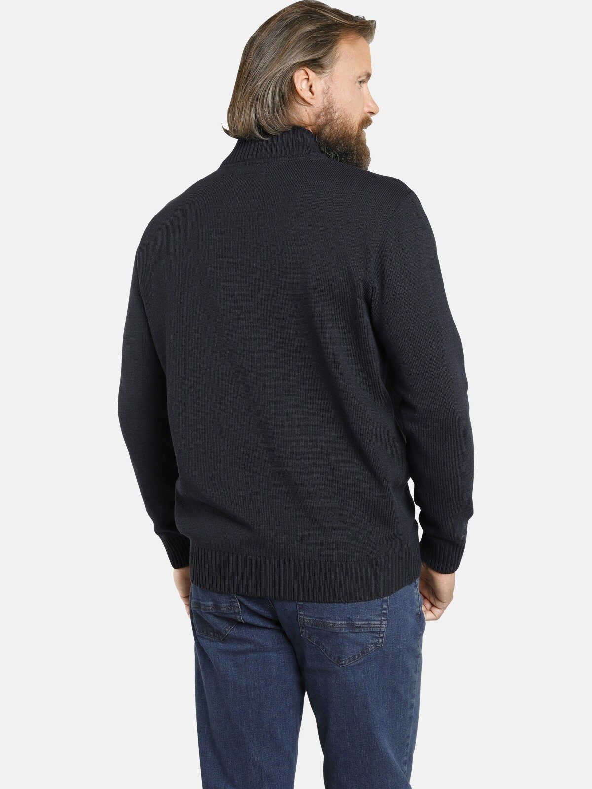 Jan Vanderstorm Strickjacke OLAV mit Zweiwege günstig online kaufen