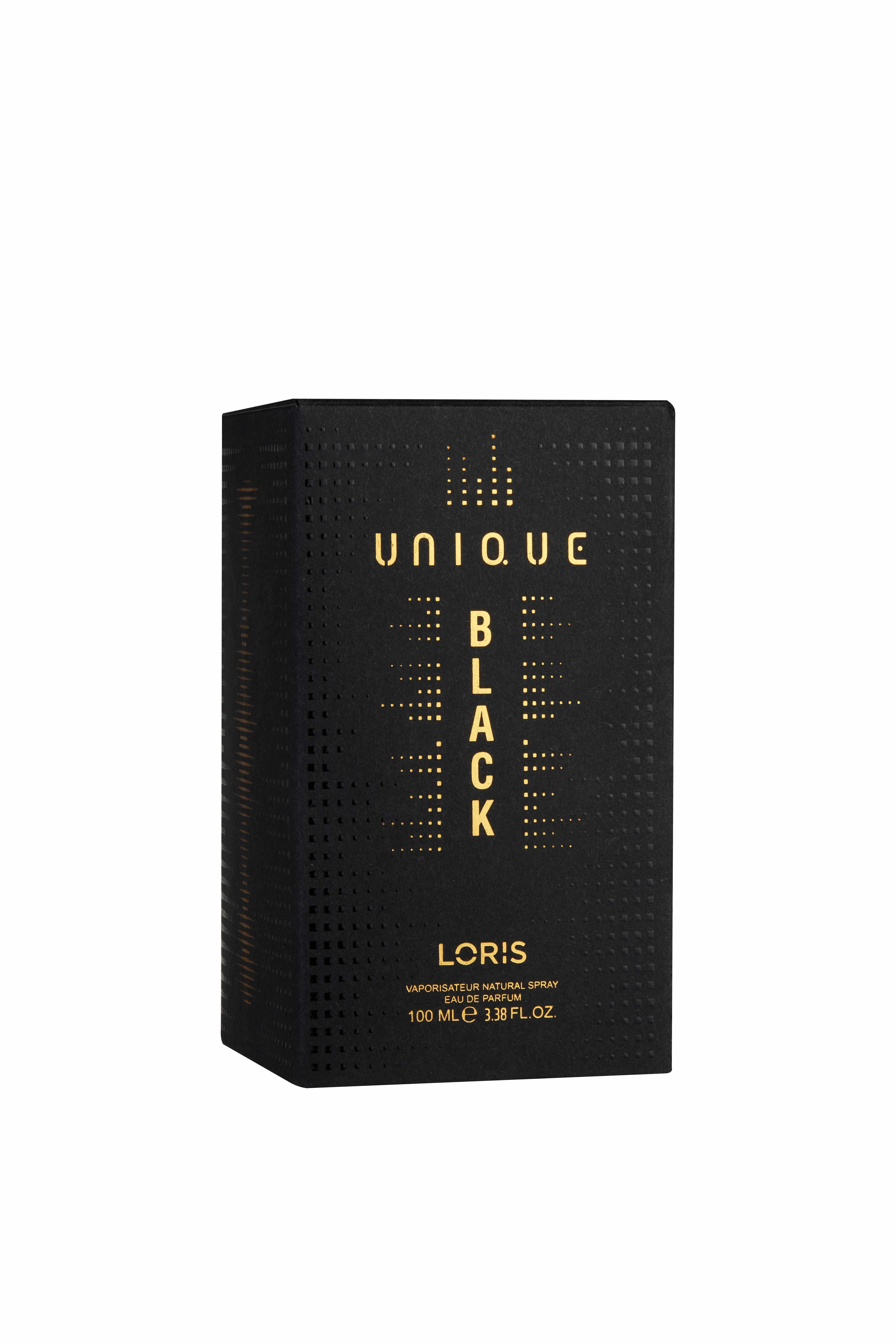 Eau de Parfum Loris Unique Black unisex Eau de Parfum Spray 100 ml