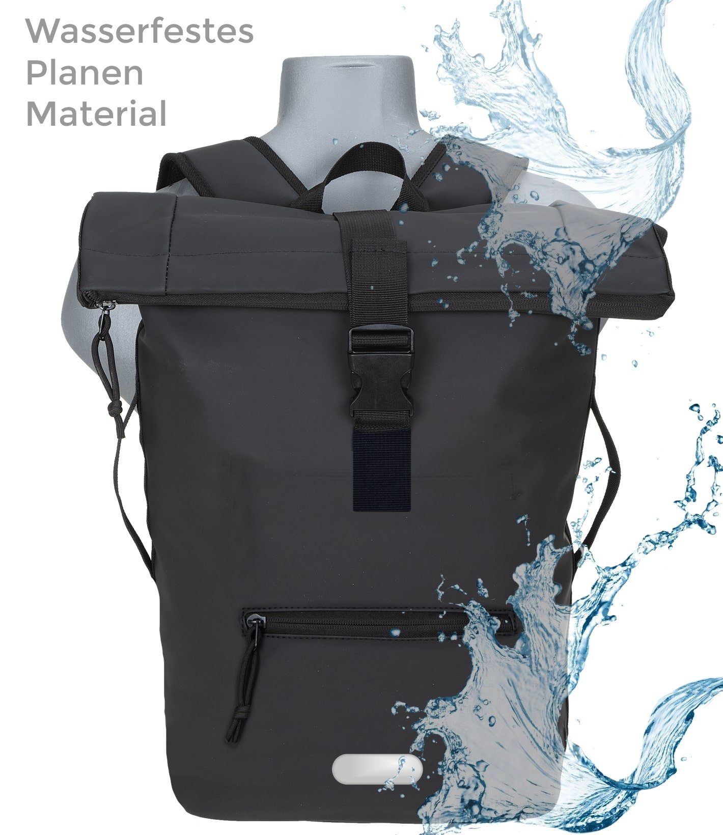 ELEPHANT Freizeitrucksack Time Bag aus Plane, Rucksack Laptoprucksack Daypa günstig online kaufen