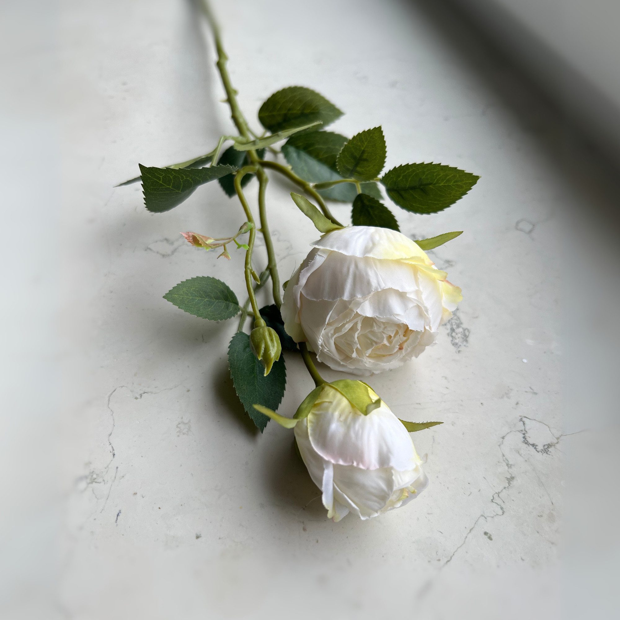 Kunstblumenstrauß Künstliche Rosen 3er Set 55cm. günstig online kaufen