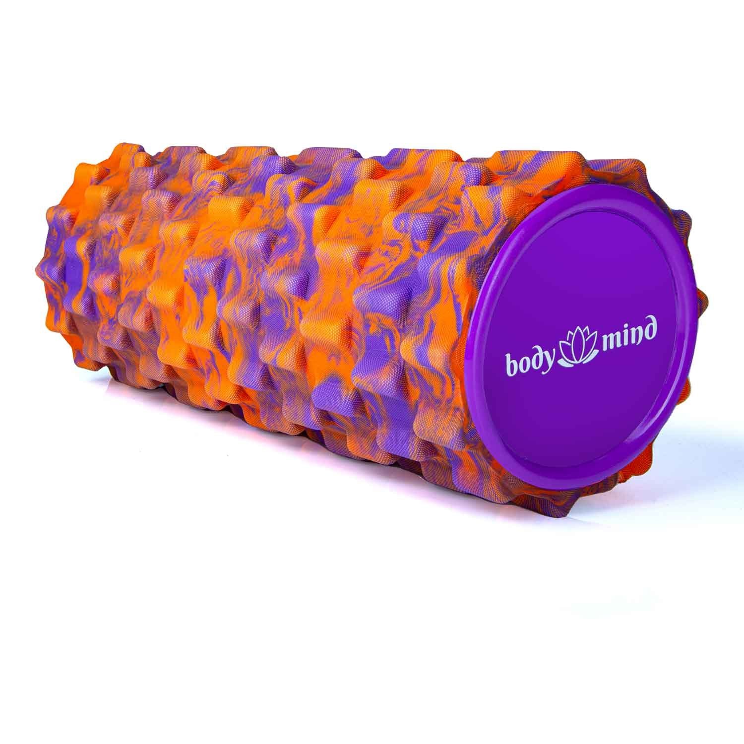 Body & Mind Massagerolle Body & Mind Faszienrolle – Fitness- & Massagerolle mit 3D-Noppen (Sportrolle, Therapierolle), Faszien-Training