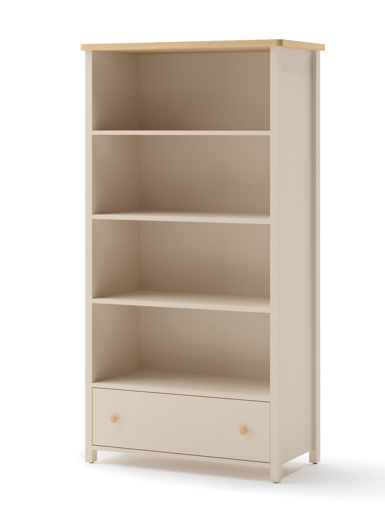 Compleo Bücherregal mit Schublade SONYS, Beige, Modern Kinderzimmer