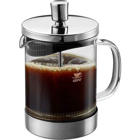 GEFU Kaffeebereiter Diego, 0,6l Kaffeekanne, aus Borosilikatglas